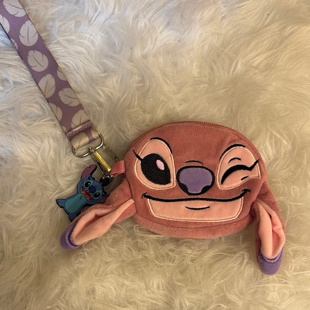 Hot Topic Pink and Purple Cartoon Bag